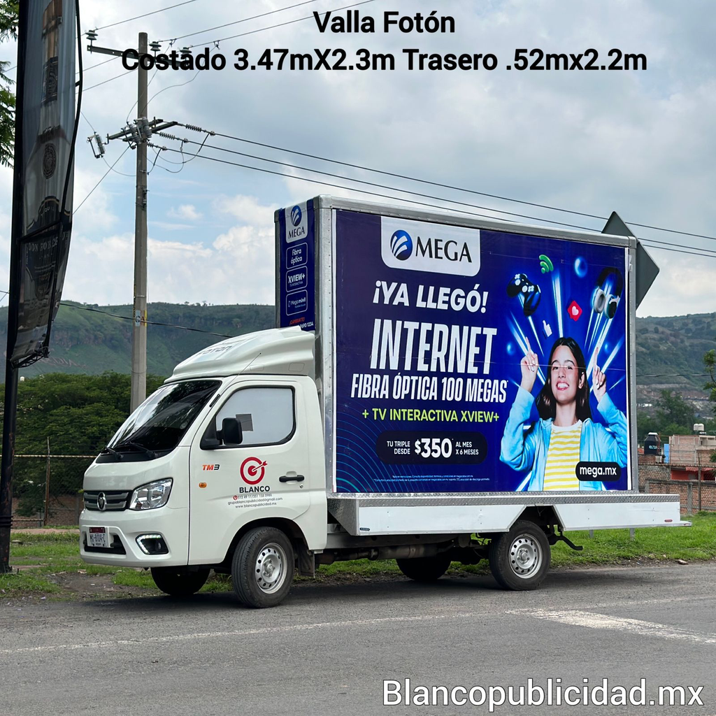 VALLA MOVIL FOTON 